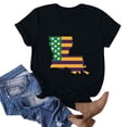 thumbnail image 4 of TIMIFIS T-Shirts pour Femmes Été Décontracté Coupe Classique Manches Courtes Col Rond T-Shirt Ample Carnavals Imprimé Graphique Tee, 4 of 5