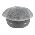 thumbnail image 1 of Gorra Plana Sunnimix para Hombre, vendedor de Periódicos, Gris claro, mezcla de lana, 58-60 cm, 1 of 3