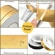 thumbnail image 3 of Metálico Espejo Cinta, 1uds 0.98 Pulgadas x 164 Pies Auto Adhesivo Azulejo Oro Impermeable Cinta Huecos Sellado Lámina Decorativa Cinta para Pared, Artesanía, Cocina, 3 of 7