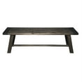 thumbnail image 1 of Alpine Furniture Newberry Wood Dining Bench in Salvaged Gray, 1 of 5