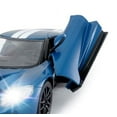 thumbnail image 4 of PlayWorld 1/14 Ford GT RC Race Toy Car for Kids, Open Doors by Manual, Blue, 4 of 6