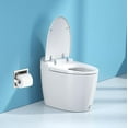 thumbnail image 1 of Soporte de papel higiénico empotrado de níquel cepillado en la pared, soporte para rollos de papel higiénico de metal Mega Roll para baño Tp colgador de almacenamiento en gabinete para espacios, 1 of 4