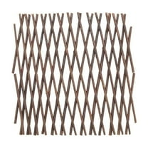 Expandable Garden Trellis Plant Support Willow Lattice Fence Panel For Climbing Plants Vine Ivy Rose Cucumbers Clematis,Garden Trellis,Lattice Panels For Outside17.7*9.8 Inch