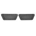 thumbnail image 3 of 2-Pack Gray Silicone Refrigerator Drip Trays, Trapezoidal Spill-Proof & Drain Pads Compatible with GE, Samsung Refrigerators - Cuttable, Reusable, Dishwasher Safe Mats for Water Dispensers, Coffee, 3 of 6