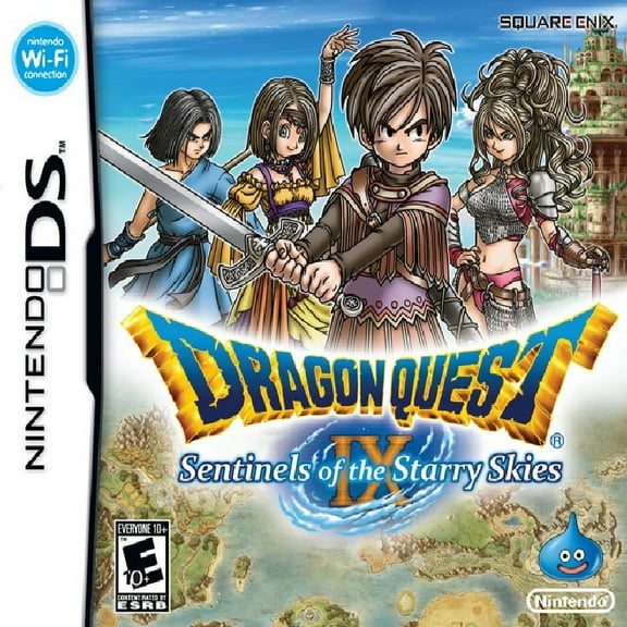 Restored Dragon Quest IX: Sentinels of the Starry Skies (Nintendo DS, 2010) RPG Game (Refurbished)