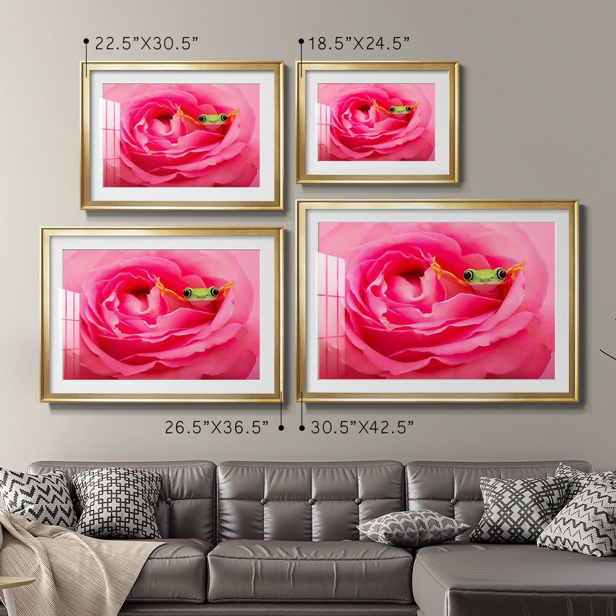 Hanging On VIII Premium Framed Print - Ready to Hang