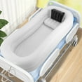 thumbnail image 3 of Inflatable Bathtub+Electric Air Pump Foldable Bathtub Shower Bath Tub, 3 of 24