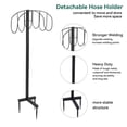thumbnail image 3 of Freestanding Garden Hose Holder Heavy Duty Water Hose Storage Stand Rack, Detachable Water Hose Holder, 3 of 7