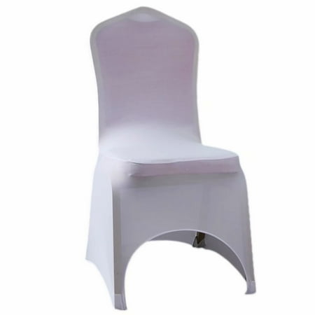 Akoyovwerve 50pcs Round Top Polyester Banquet Chair Covers Linen Dinning Chair Slipcover For Hotel Dining Wedding Party