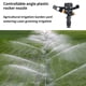 thumbnail image 5 of Aspersor giratorio de 360 grados, aspersor de brazo basculante con rosca externa de plástico para riego con ahorro de agua, cobertura eficiente para jardines agrícolas y céspedes grandes., 5 of 8