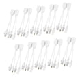 thumbnail image 1 of 10 Pair IP Camera POE RJ45 Cable Power Over Ethernet Adapter Injector Splitter DC 12V, 1 of 7