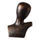 thumbnail image 3 of Figura humana abstracta, figura coleccionable, decoración de granja, busto decorativo Negro, 3 of 9