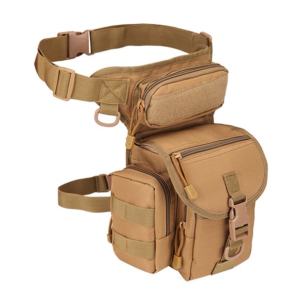 Bolsa de Pierna de Gota Portátil Packs Impermeable De la Cinture del Muslo Bouche para Viajar en el Ciclo de Senderismo Acampando