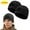 03Black*2, variant on 2 Pack Skull Caps for Men Helmet Liner Fleece Beanie Hat Watch Cap Sports Sweat Caps Cold Weather Black
