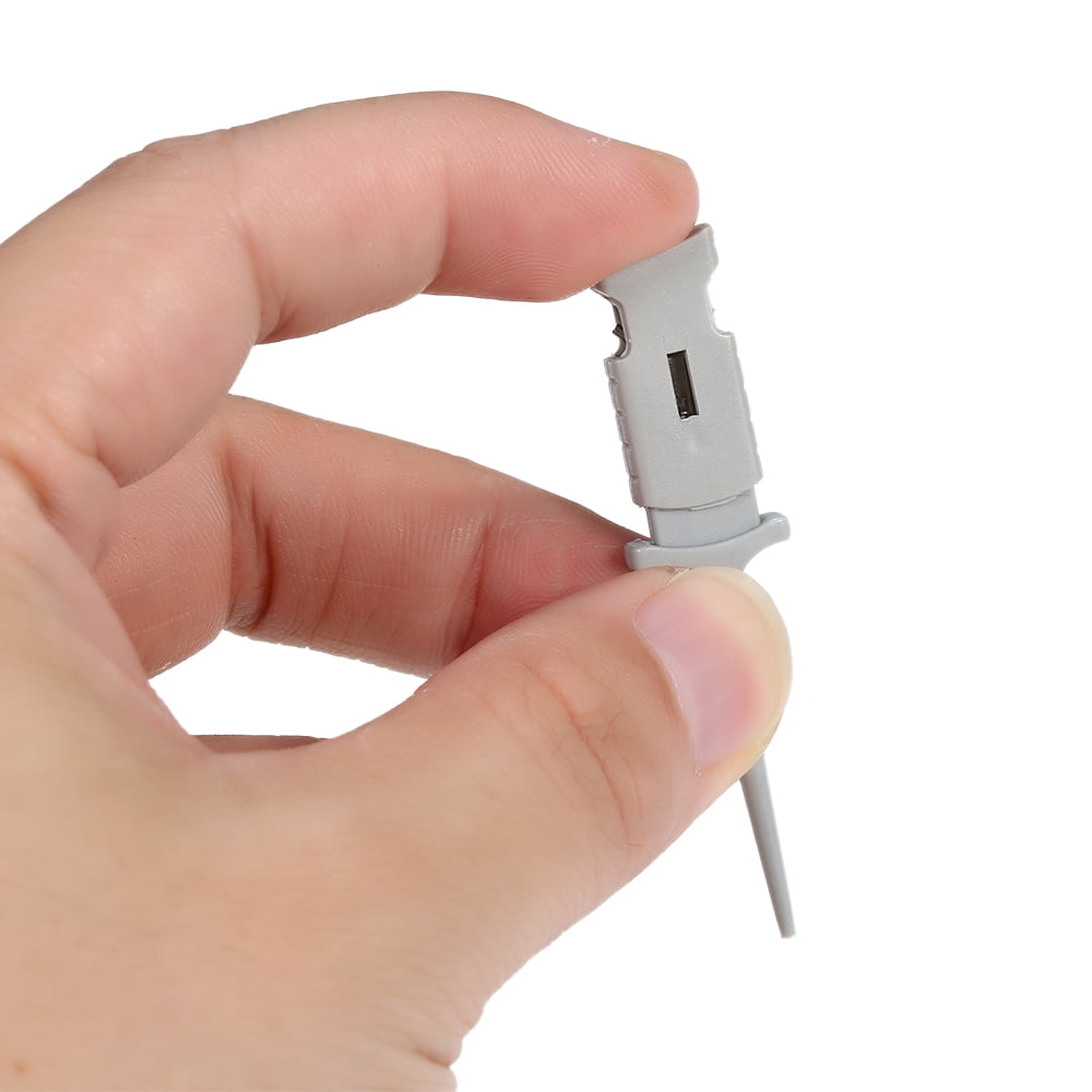 Mini Test Hook HT321 Double Gripper Square Output Pins For Oscilloscope P7S4