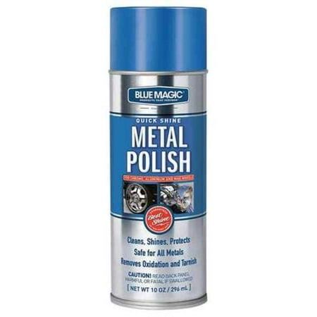 Blue Magic 8310872 10 oz Quick Shine Liquid Automobile Polish for Chrome & Alloy Wheels