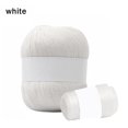 thumbnail image 1 of Hilo de tejer Cuerda de tejer mezclada Cordón de macramé grueso para manualidades de ganchillo Cuerda para hacer bricolaje, color blanco sidaley HA000409-01B, 1 of 6