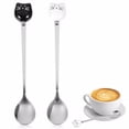 thumbnail image 1 of Baohd 2piece Tea Spoons For All Occasions Made With Stainless Steel Easy To Clean Creative Spoon Teaspoons, 1 of 1