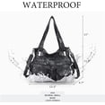 thumbnail image 3 of Purses and Handbags Women Tote Shoulder Top Handle Satchel Hobo Bags Fashion Washed Leather Purse…, 3 of 6