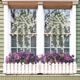 thumbnail image 1 of YiJuHui Artificial Morning Glory Garland, Realistic Silk Flower Hanging Vine, Fade-Proof Waterproof Outdoor Decor for Garden Wall Basket Patio Wedding Arch Home, 1 of 6