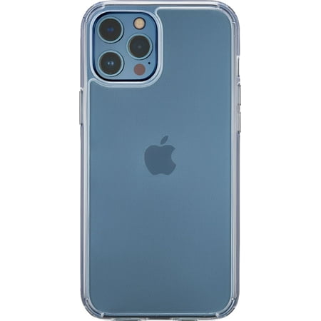 Insignia™ - Hard-Shell Phone Case for iPhone® 12 Pro Max - Clear