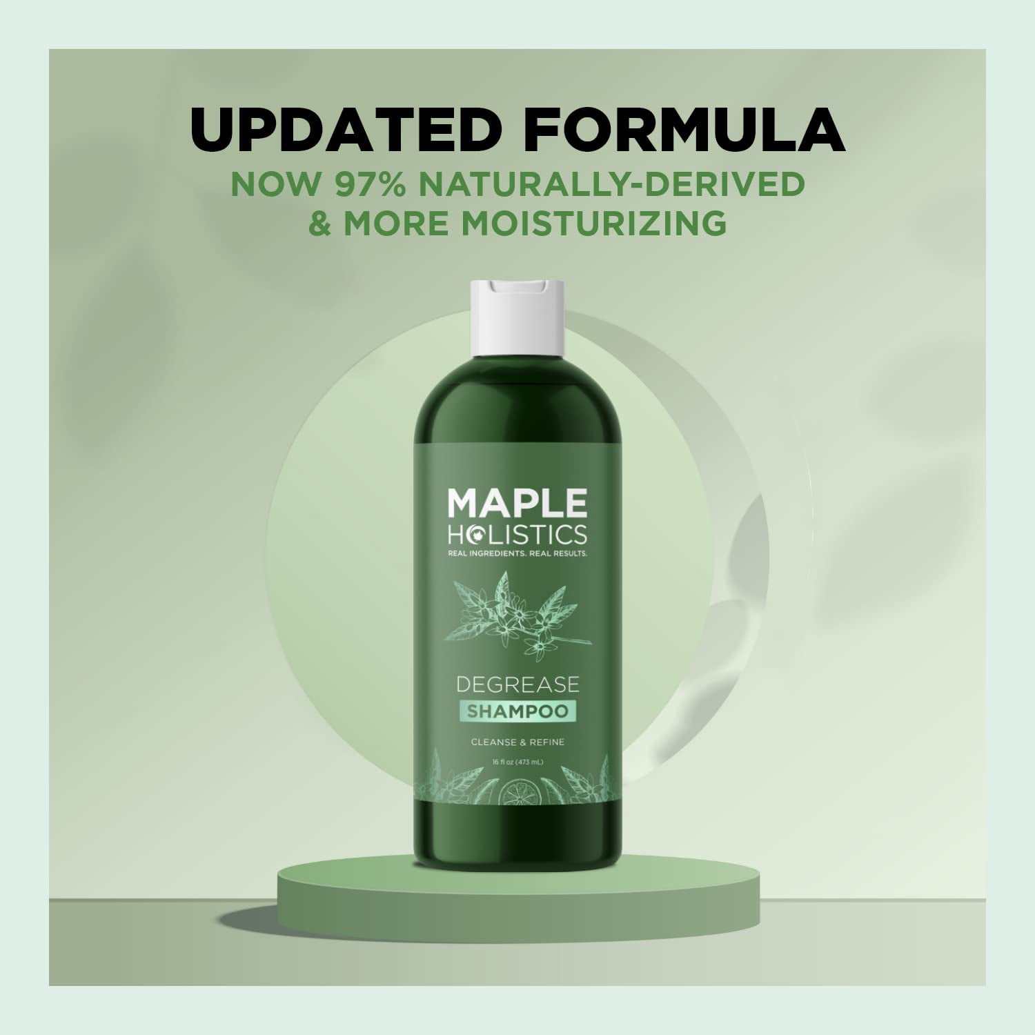 Clarifying Shampoo for Oily Hair and Scalp - Degrease Deep Cleansing Shampoo Build Up Remover with Rosemary Oil for Greasy Hair & Scalp - Vegan Color Safe Sulfate Paraben & Cruelty Free (16 Fl Oz)