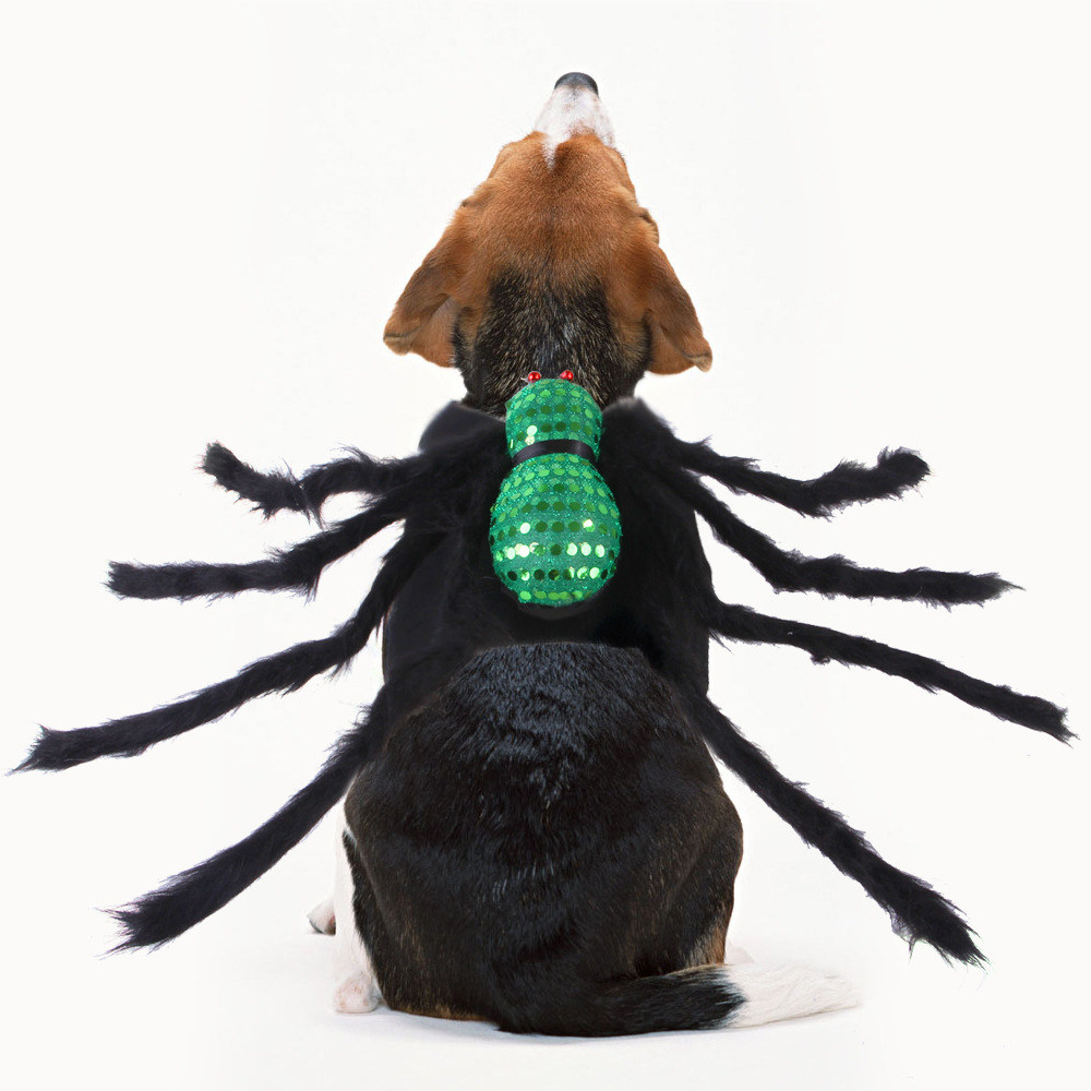 Halloween Dog Spider Costume Halloween Pet Costume Cosplay Dog Holiday