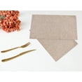 thumbnail image 5 of Unique Bargains Table Placemats 6 Pcs Polyester Placemats for Dining Table Decor Khaki, 5 of 6