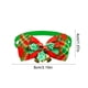 thumbnail image 3 of Collar Navideño con Pajarita para Mascotas | Ropa de Tela Verde para Perros | 8X4 Cm | Ligero y Ajustable | Accesorios para Mascotas | 1 Unidad, 3 of 6