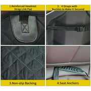 Haokaini Dog Car Seat Cover for Front Seat, Durable Pets Thickening Seat Covers, Protector Against Dirt & Fur Waterproof & ScratchProof & Nonslip, for Cars, Trucks, SUVs