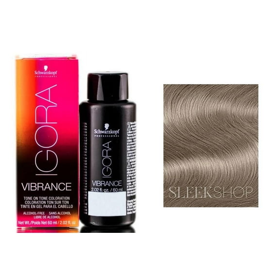 Schwarzkopf Igora Vibrance Demi-Permanent Tone on Tone Coloration Hair Color - 9-24 Extra Light Blonde Ash Beige