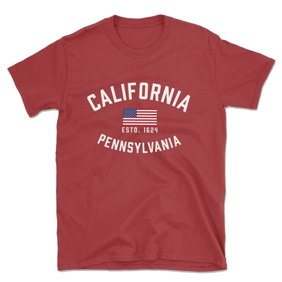 California Pennsylvania Patriot Men's Cotton T-Shirt
