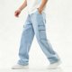 thumbnail image 2 of Niños Jeans Niñas de Moda Delgado Elástico Pantalones de Longitud Completa para Niños Niñas, 2 of 8