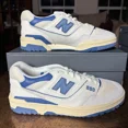 thumbnail image 2 of New Balance 550 Sea Salt Pack Blue Agate Shoes Sneakers BB550CPD Men's Sizes 11, 2 of 6