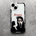 thumbnail image 1 of Funda de teléfono de Arte de grito de terror de Ghostface, carcasa a prueba de golpes para iPhone 14, 13, 12, 11 Pro Max, Mini, 7, 8 Plus, SE, X, XS, MAX, XR Fivean unisex, 1 of 2