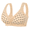Beige, variant on IFNWSV Bras for Women No Underwire Plus Size Wide Straps Full Coverage F Cup Tank Style Comfort Bra Beige 3XL
