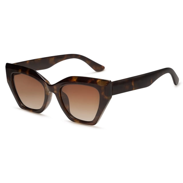 Gafas de sol SOJOS Square Cat Eye SJ2235 polarizadas para mujer