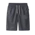 thumbnail image 1 of Bañador para hombre, pantalones cortos para natación, running, gimnasio, bañadores, bañadores, playa, verano, m gris oscuro, 1 of 5