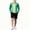 Green, variant on Xdegoge Youth Padded Goalie Shorts Set Boys Child Soccer Long Sleeve Goalkeeper Compression Jersey Shirt and Sponge Protective Bottoms Gear Football Training Uniforms
