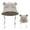 Khaki, variant on Kids Cotton Bucket Hat, Breathable Sun UV Protection Cap Packable Summer Beach Hat with Cartoon Bear Floral Fruit Prints for Toddler 1-3 Years