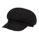 thumbnail image 5 of Sombrero de mujer jinwen 8 paneles elegante transpirable estilo Vintage Negro, 5 of 8
