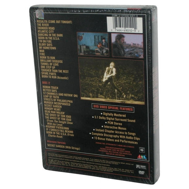 Bruce Springsteen - Video Anthology 1978-2000 DVD - Walmart.ca