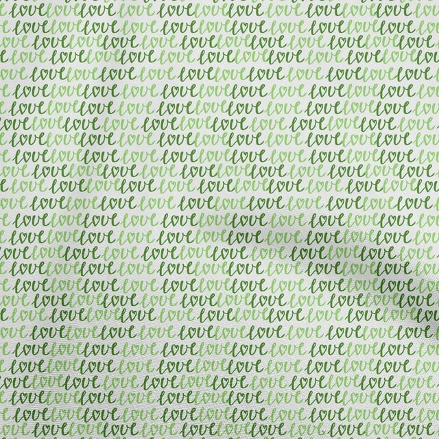 oneOone Tissu Popeline de Coton Vert, Matériau pour Robe, Tissu Imprimé au Mètre, 56 Pouces de Large
