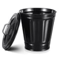 thumbnail image 1 of SHISUYAN 1pc Creative Tabletop Trash Can Lovely Waste Bin Small Flower Pot with Lid, 1 of 8