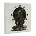 thumbnail image 4 of Stupell Industries Gilded Sitting Buddha Religious & Spiritual Painting Wrapped Canvas Art Print Wall Art, 24 x 24, 4 of 8
