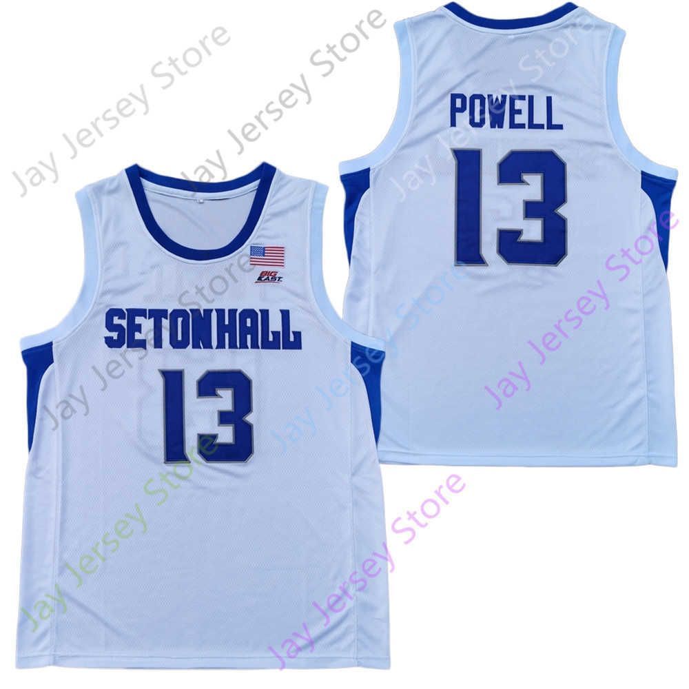 NBASeton Hall Basketball Jersey NCAA College Anthony Nelson Tray Jackson Bryce Aiken Myles Cale