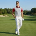 thumbnail image 5 of Inglocry Men's Polo Shirts Short Sleeve Golf Quick Dry Collared Moisture Wicking Athletic Performance Polo Shirt 2026 Dark Gray 2XL, 5 of 8