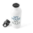 thumbnail image 4 of CafePress - My House My Rules Stainless Water Bottle 1 - Stainless Steel Water Bottle, Sports Bottle, 1.0L, 4 of 5