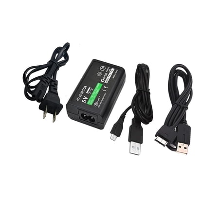 RUITROLIKER AC Power Adapter,Compatible for PS Vita 1000/2000 Game Console
