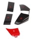 thumbnail image 4 of Aramox - Adhesivo para Botón de Volante de Coche Volante Modo Z Botón de Volumen FAV Cubre Pegatinas de Repuesto para Corvette C8 2020 hasta el Presente ANGGREK Otros, 4 of 8